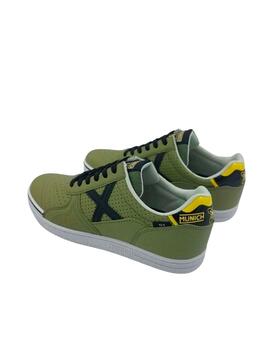 Zapatilla Munich G3 Kid Trénd 302 Verde/Negro
