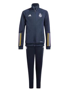 Chandal Adidas Real Madrid TK 23/24 JR Marino