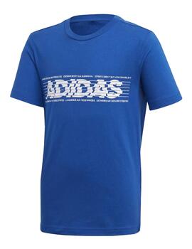 Camiseta Adidas Sid Lineage Niño Azul