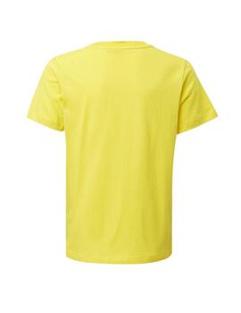 Camiseta Adidas Bos Niño Amarilla