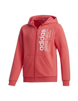 Chaqueta Adidas BB FZ Niña Coral