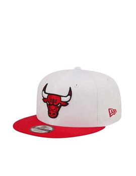 Gorra New Era Chicago Bulls White Crown