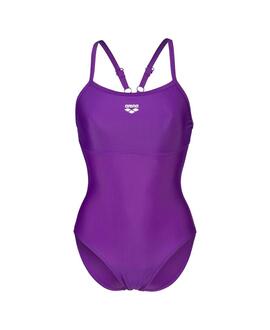 Bañador Arena Swim Solid Lightdrop Violeta