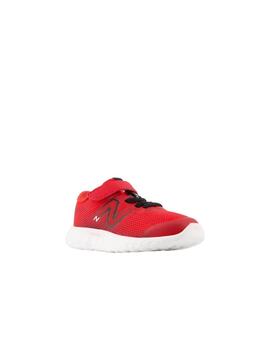 Zapatilla New Balance 520v8 Bungee Lace Bebé Rojo/Blanco