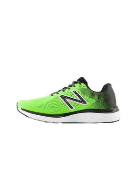 Zapatilla New Balance M Fresh Foam 680v7 Fluor/Negro