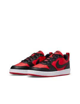 Zapatilla Nike Court Borough Low GS Rojo/Negro