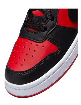 Zapatilla Nike Court Borough Low GS Rojo/Negro