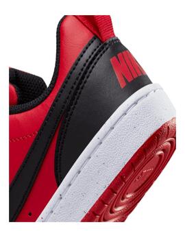Zapatilla Nike Court Borough Low GS Rojo/Negro