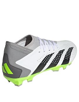 Bota Adidas M Predator Accuracy.3 MG Blanco y Negro