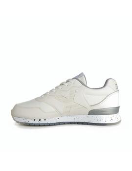 Zapatilla Munich Dash 194 Blanco Y Gris para mujer