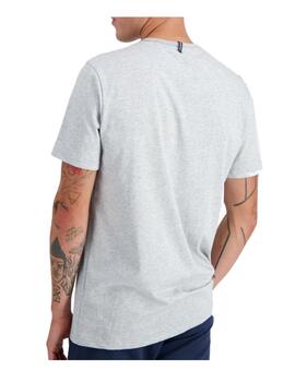 Camiseta Lecoq Ess SS Nº4 Hombre Gris