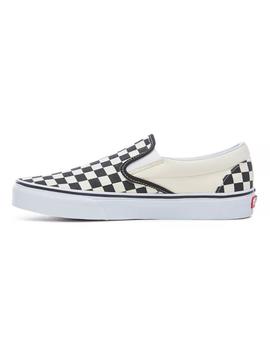 Zapatilla Vans UA Classic Slip-On Blanco/Negro