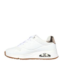 Zapatilla Skechers K Uno Gen1 S-Away WHT