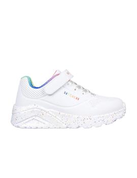 Zapatilla Skechers Uno Lite Rainbow Kids WMLT