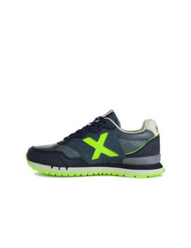 Zapatilla Munich Dash Kid 152 Azul/Verde