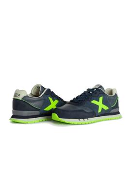 Zapatilla Munich Dash Kid 152 Azul/Verde