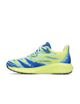 Zapatilla Asics Gel Noosa Tri 15 GS Azul/Amarillo