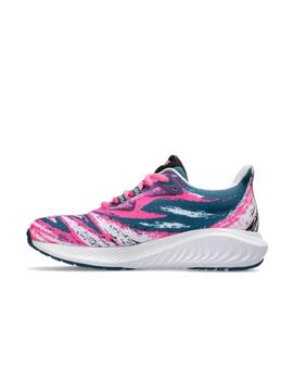 Zapatilla Asics Gel Noosa Tri 15 GS RosaFluor/Lila