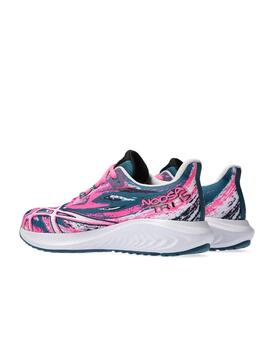 Zapatilla Asics Gel Noosa Tri 15 GS RosaFluor/Lila