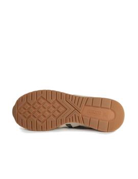 Zapatilla Munich Dash Kid 151 Piel Beige/Azul/Rosa