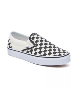 Zapatilla Vans UA Classic Slip-On Blanco/Negro