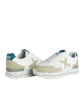 Zapatilla Munich Dash Sky 13 Mujer Blanco/Beige