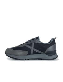 Zapatilla Munich Versatile 08 Hombre Gris/Negro