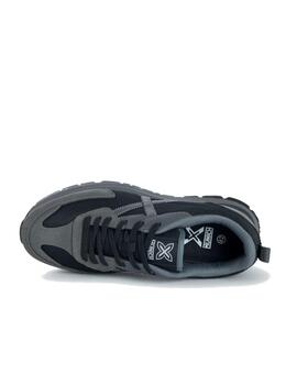 Zapatilla Munich Versatile 08 Hombre Gris/Negro