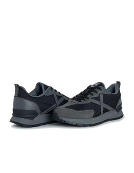 Zapatilla Munich Versatile 08 Hombre Gris/Negro