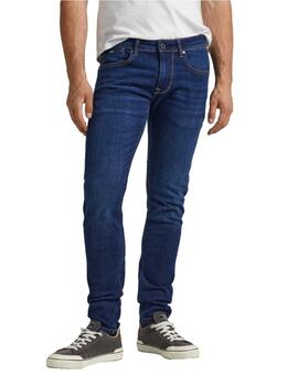 Pantalon PJL Finsbury Vaquero Hombre Azul