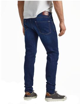 Pantalon PJL Finsbury Vaquero Hombre Azul