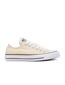 Zapatilla Converse All Star Baja Lona Beige