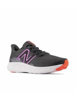 Zapatilla New Balance W411v3 Antracita/Lila