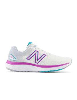 Zapatilla NB W Fresh Foam 680v7 Blanco/Lila