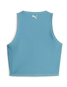 Top Puma FIT EVERSCULPN Mujer Negro/Verde