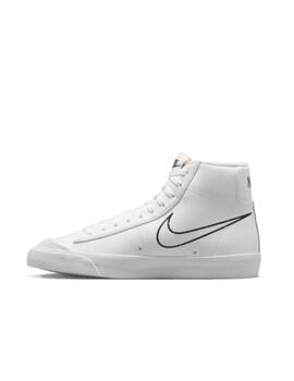 Zapatilla Nike Blazer Mid´77 Blanca/Multilogo