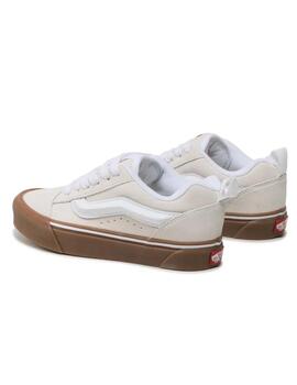 Zapatilla Vans Knu Skool Beige y Marrón