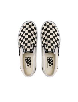 Zapatilla Vans Slip On Stackform Beige y negro