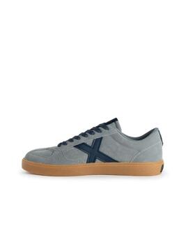 Zapatilla Munich Break 27 Hombre Gris/Marino