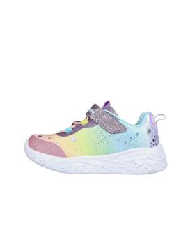 Zapatilla Skechers S-Lights Unicorn Bebé PRMT
