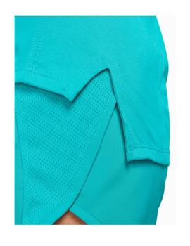 Camiseta Nike W Dri-Fit Race Turquesa/Reflective