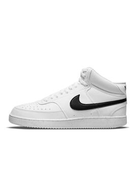 Zapatilla Nike M Court Vision Mid NN Blanco/Negro