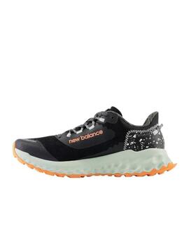 Zapatilla NB W Fresh Foam Garo Negro/Naranja