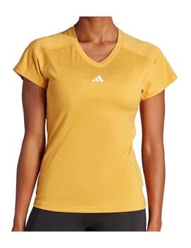 Camiseta Adidas TR-ES Min Mujer Mostaza