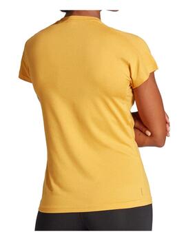 Camiseta Adidas TR-ES Min Mujer Mostaza