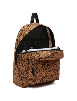 Mochila Vans Realm Leopardo