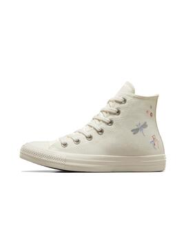 Zapatilla Converse CTAS HI Alta Lona Beige