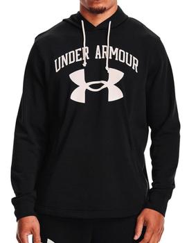 Sudadera Under Armour Rival Terry Big Logo para hombre negro