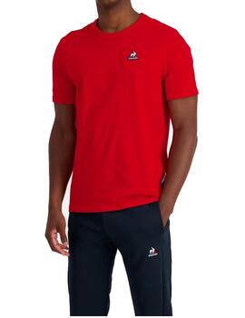 Camiseta Lecoq TRI SS Nº1 Hombre Rojo