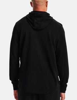 Sudadera Under Armour Rival Terry Big Logo para hombre negro